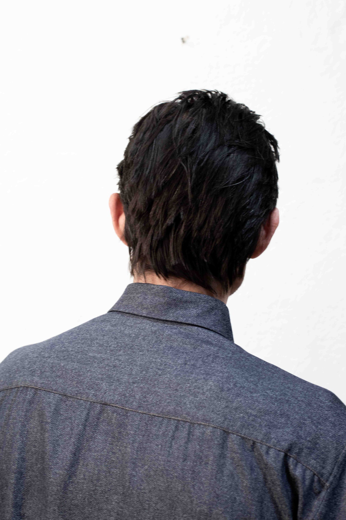 Dress Shirt in Indigo Pima Cotton