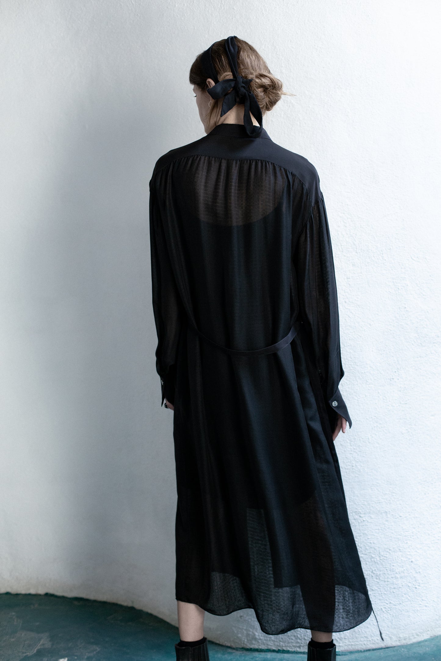 Arc Dress Maxi Black