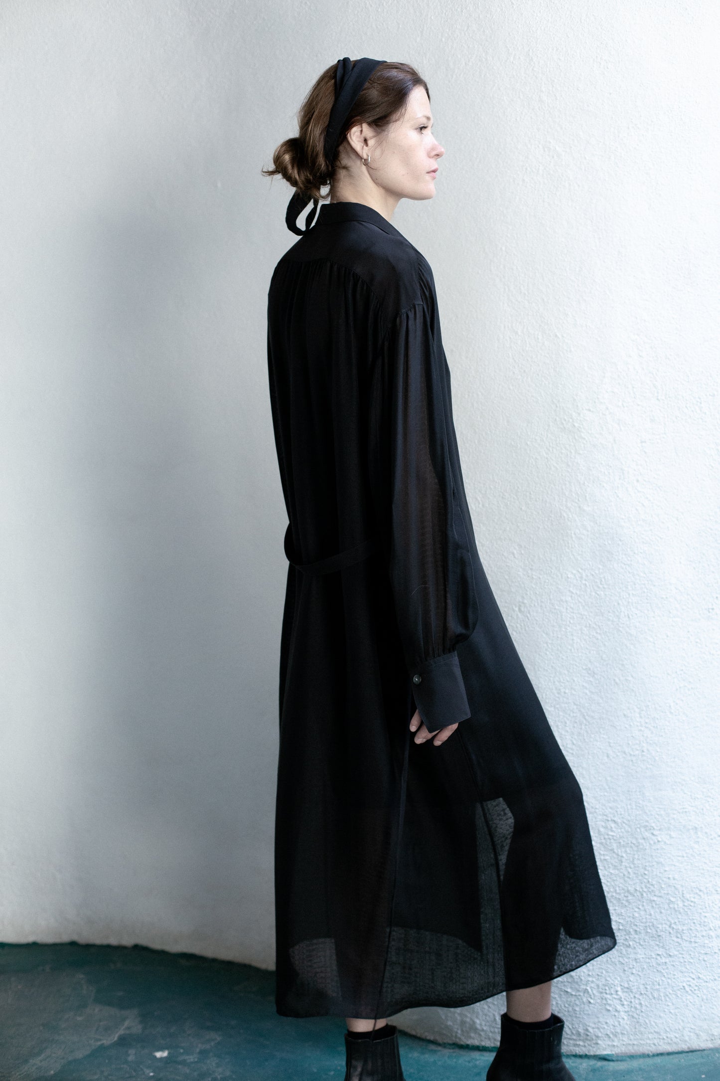 Arc Dress Maxi Black