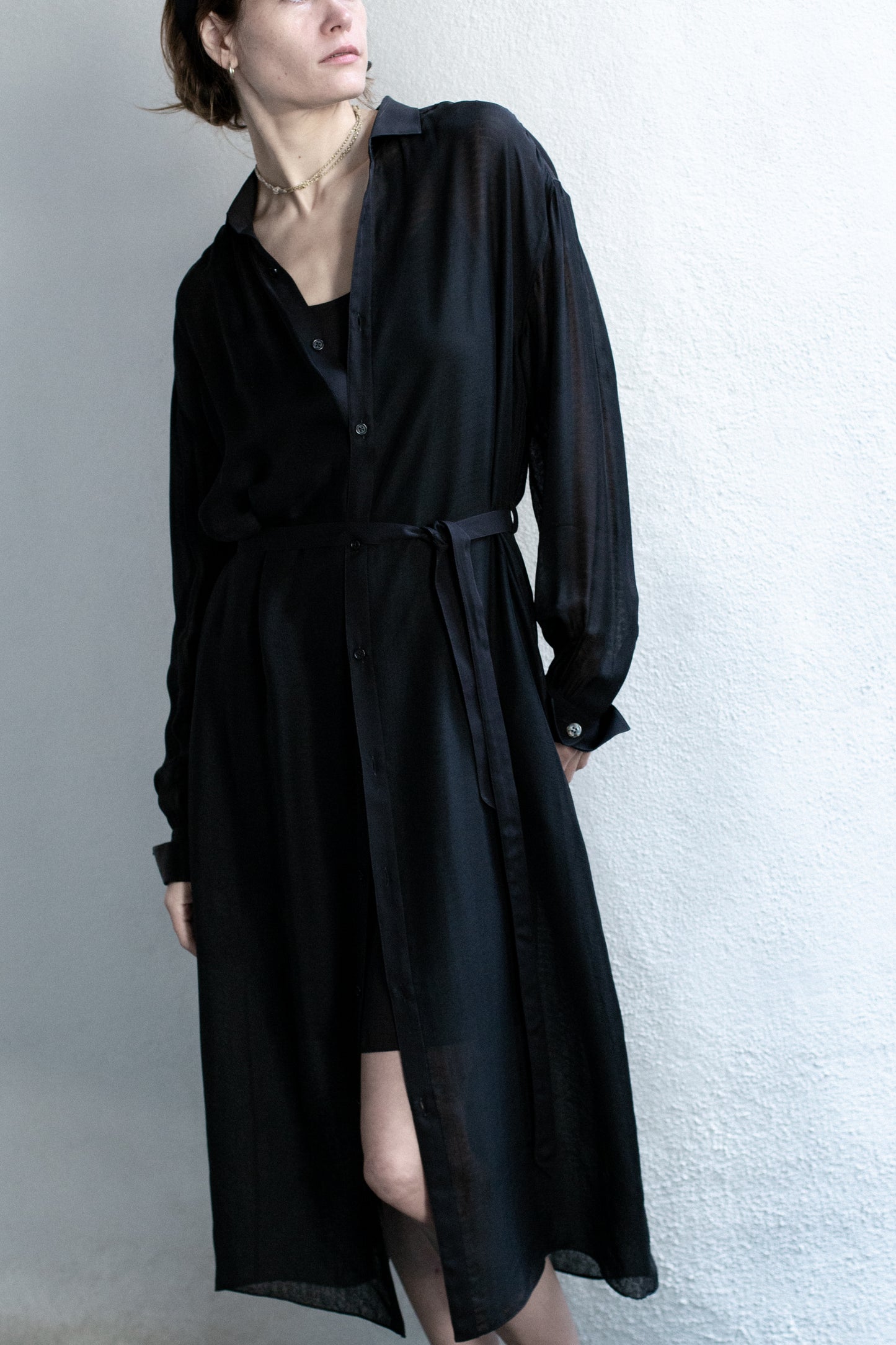Arc Dress Maxi Black