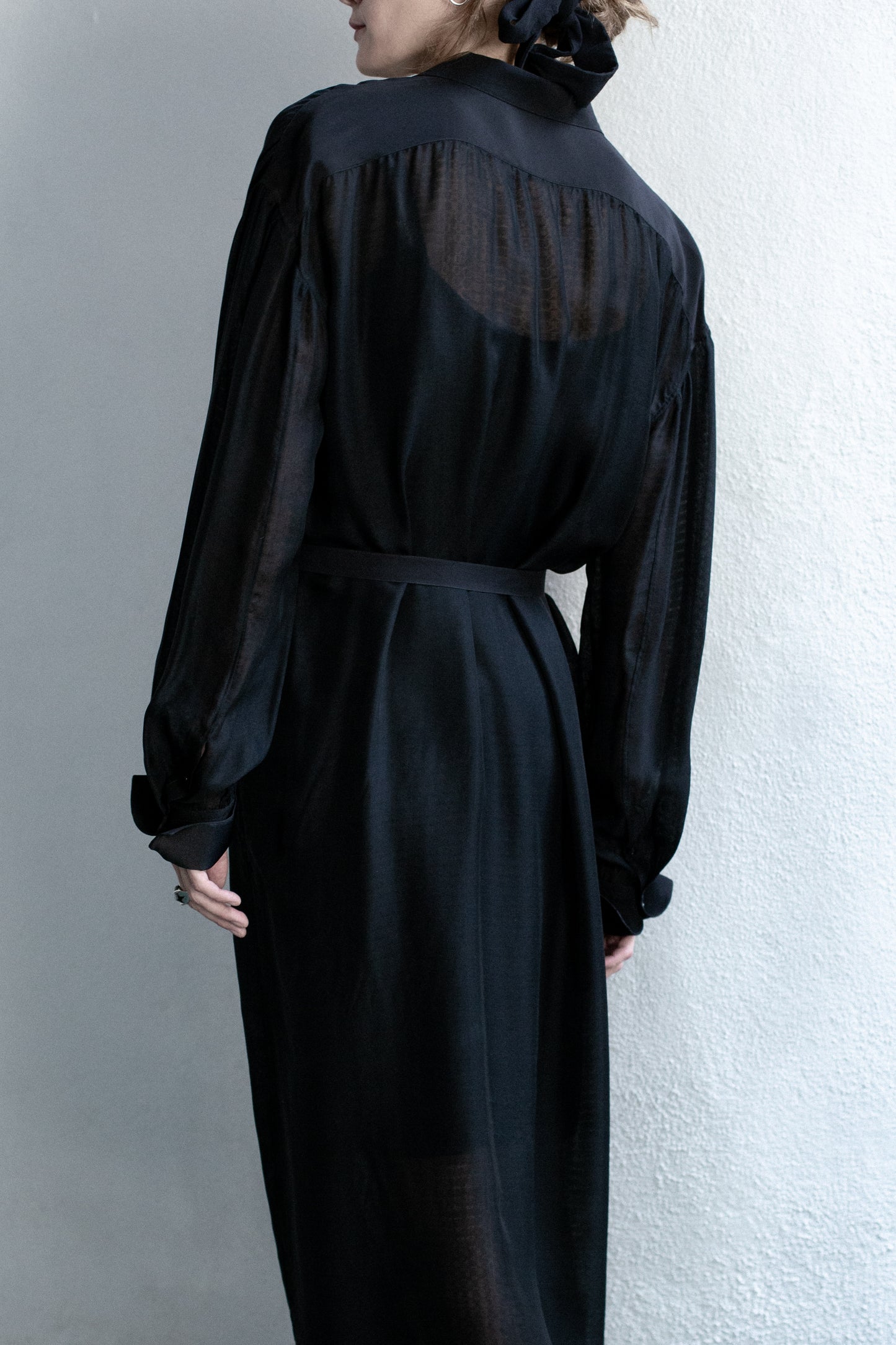 Arc Dress Maxi Black