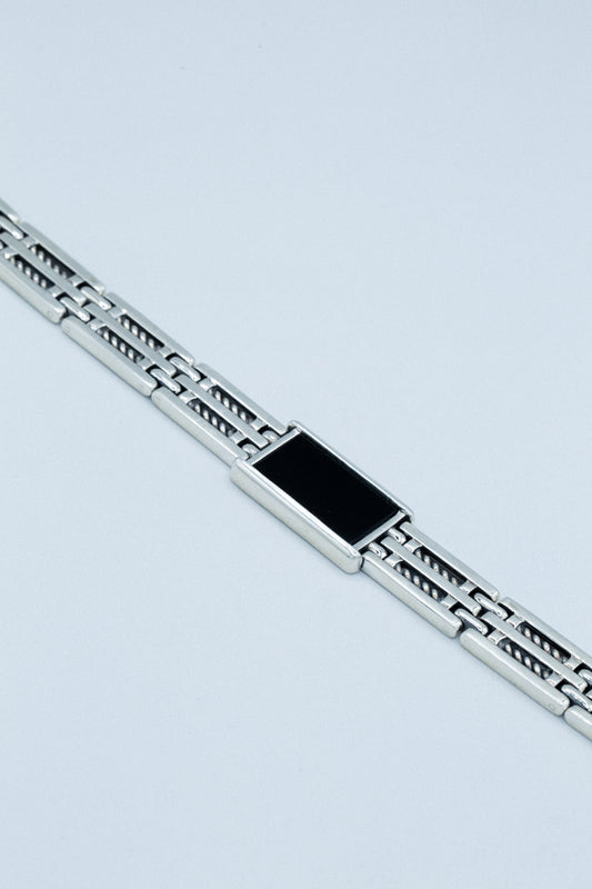 WATCH BRACELET WITH ONYX