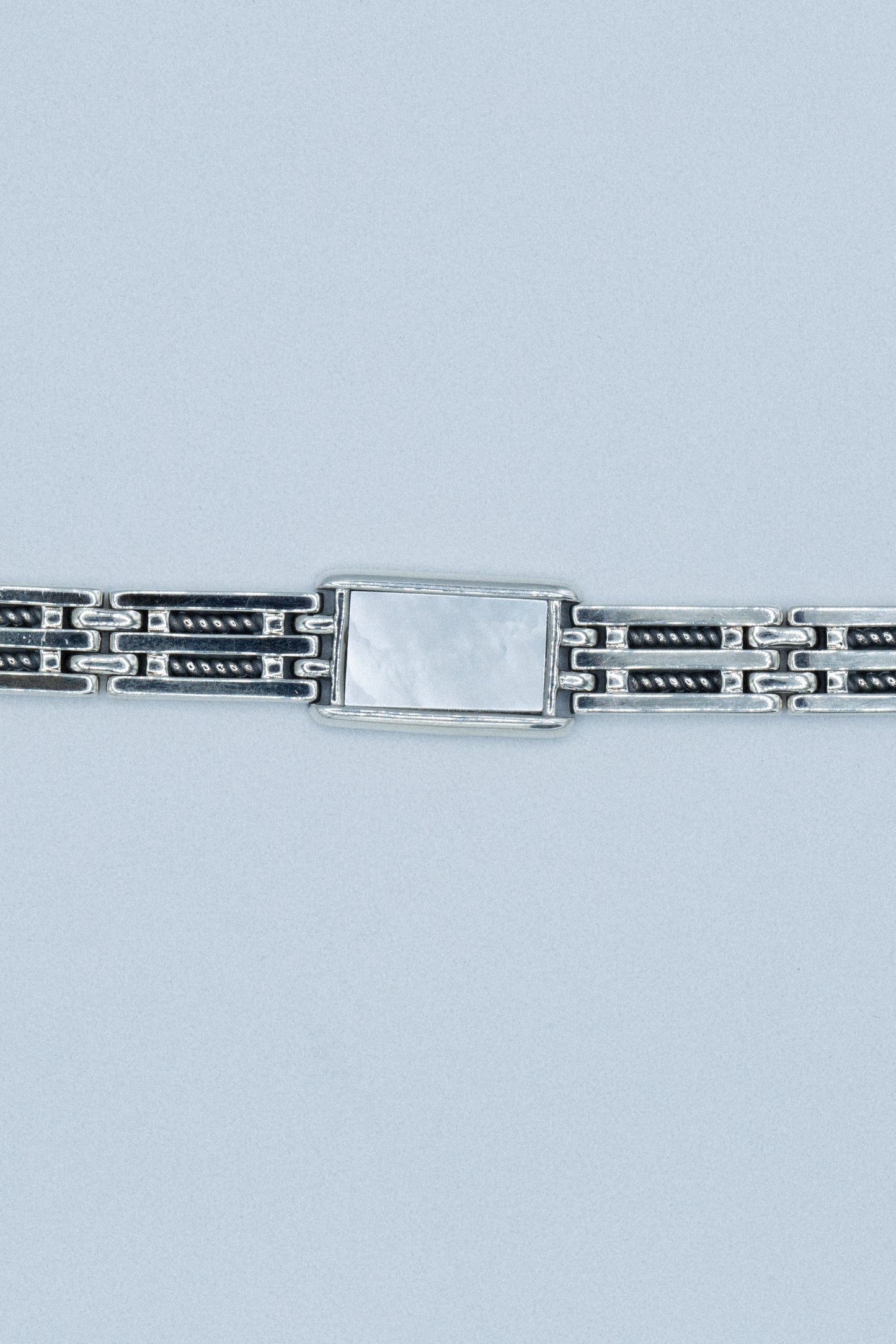 WATCH BRACELET WITH MOTHER OF PEARL