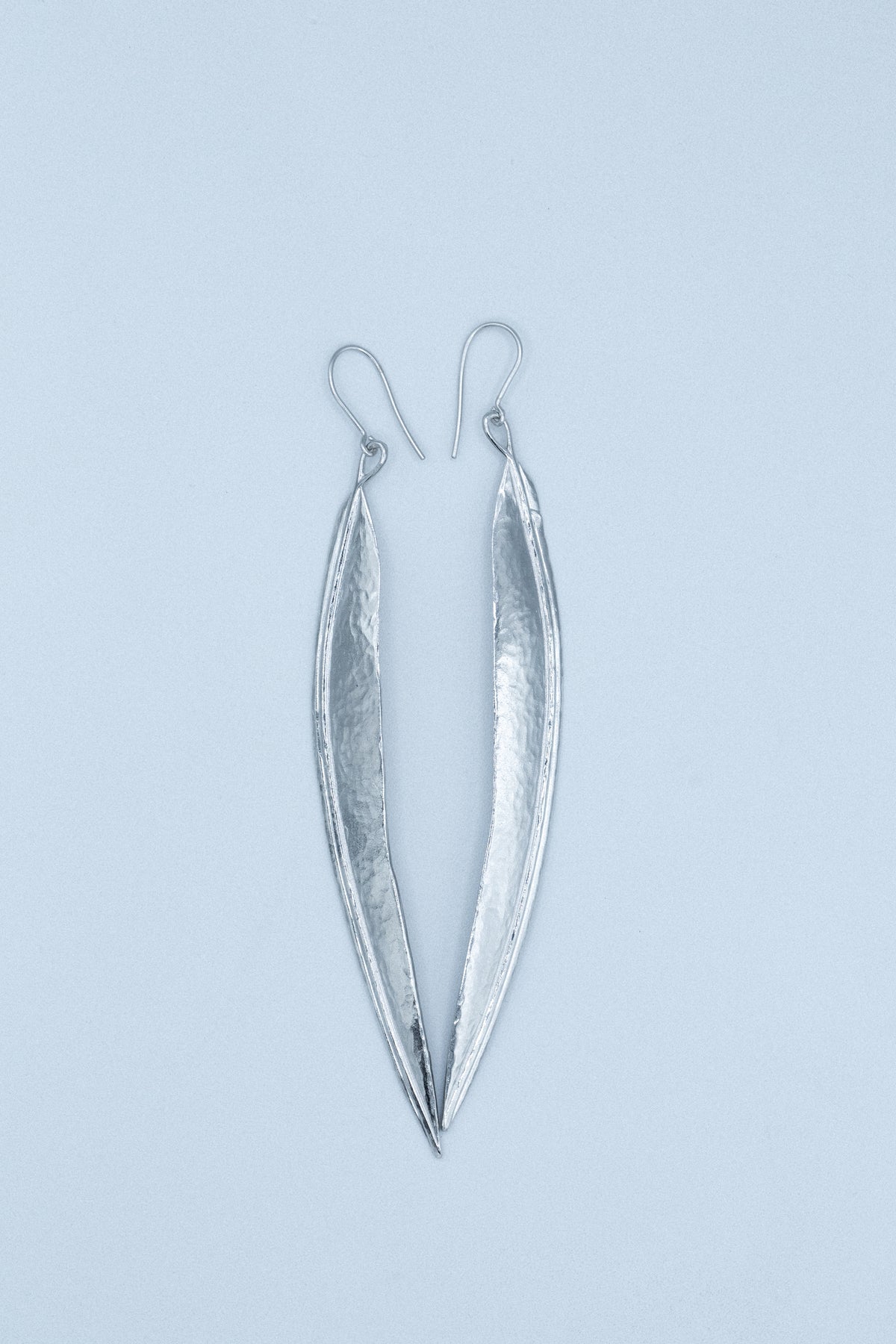 BIG FEATHER EARRING