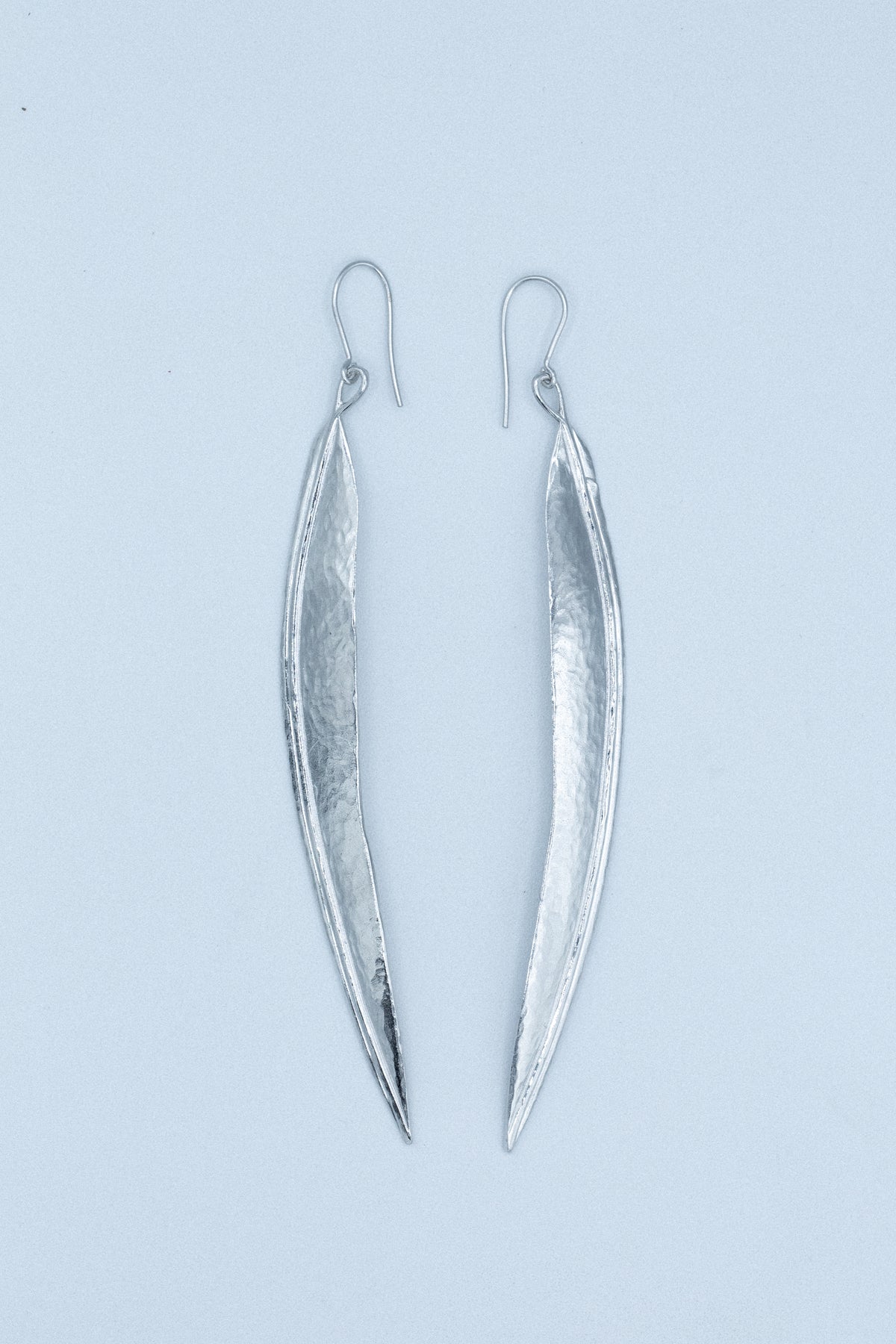 BIG FEATHER EARRING