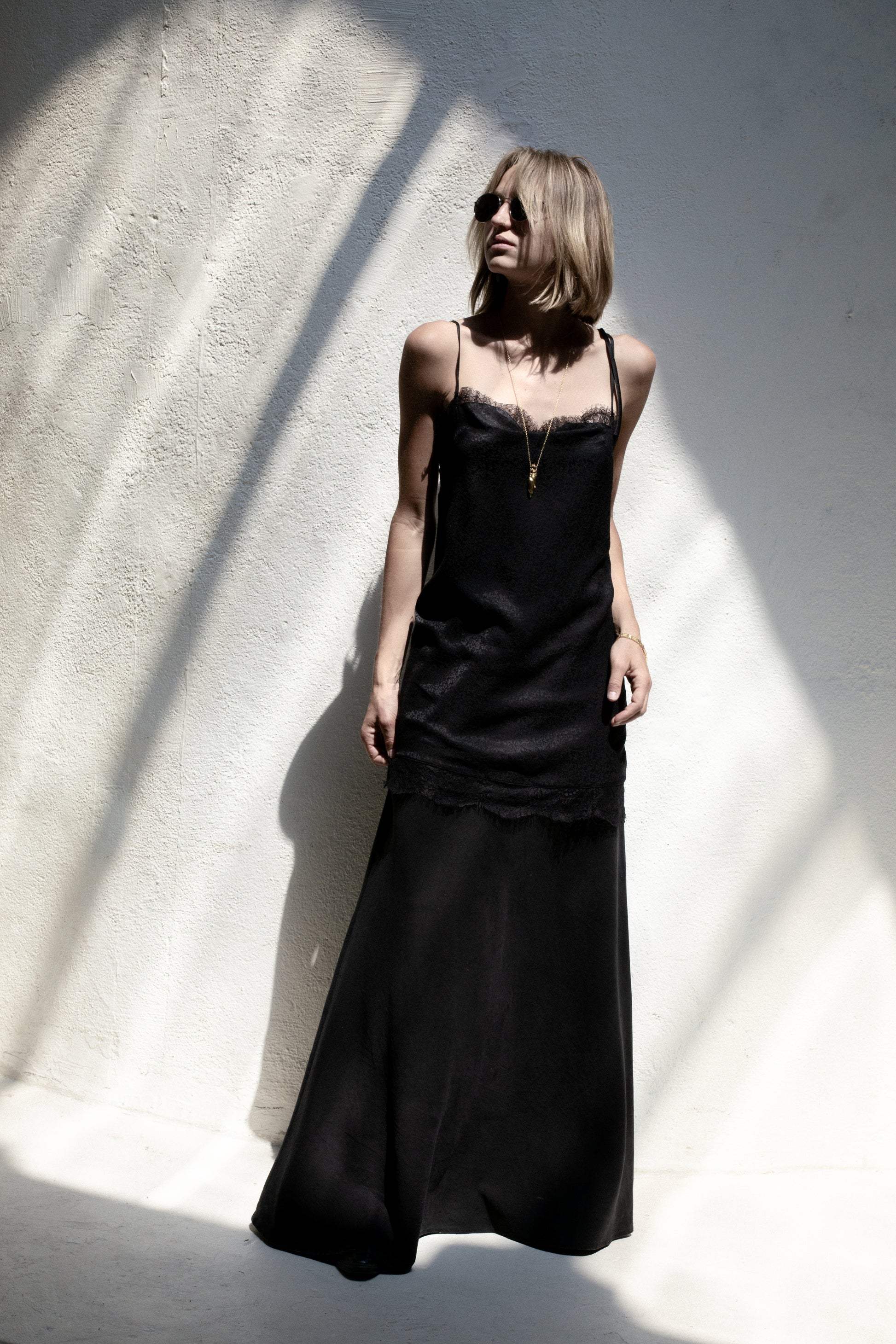 Black Long Skirt