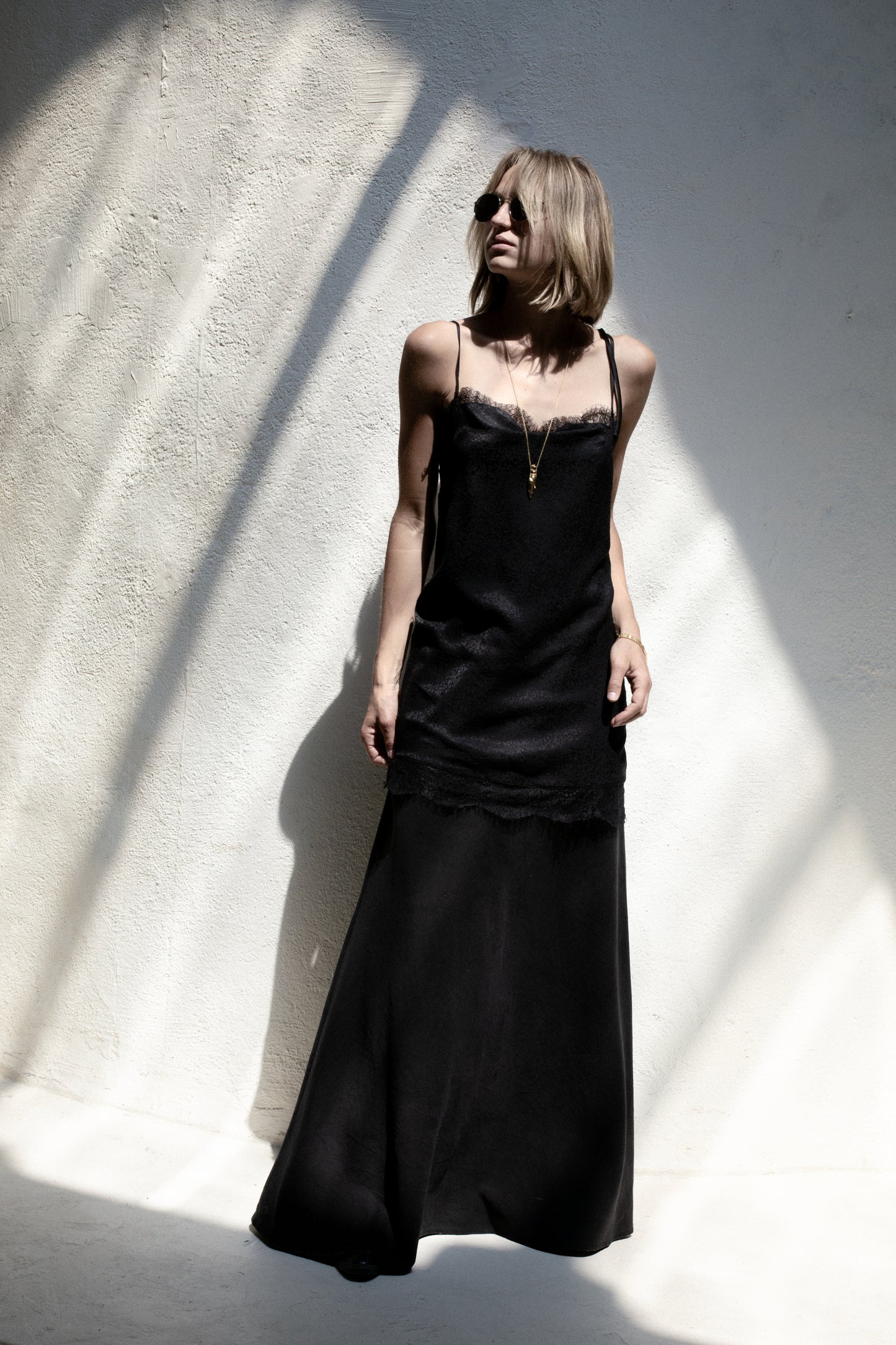 Black Long Skirt