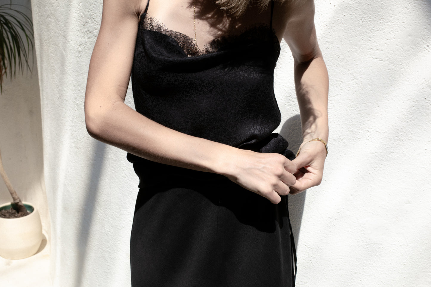 Black Long Skirt