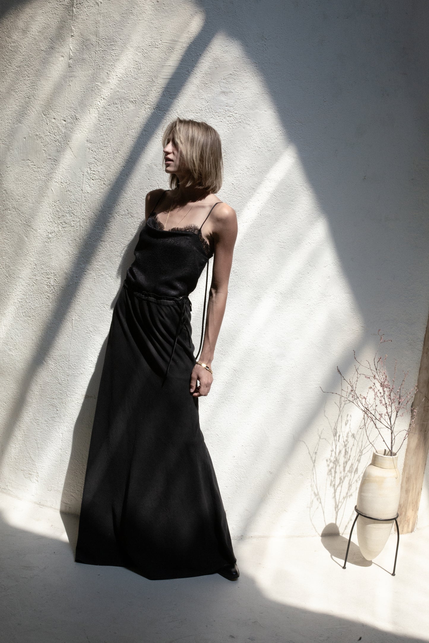 Black Long Skirt