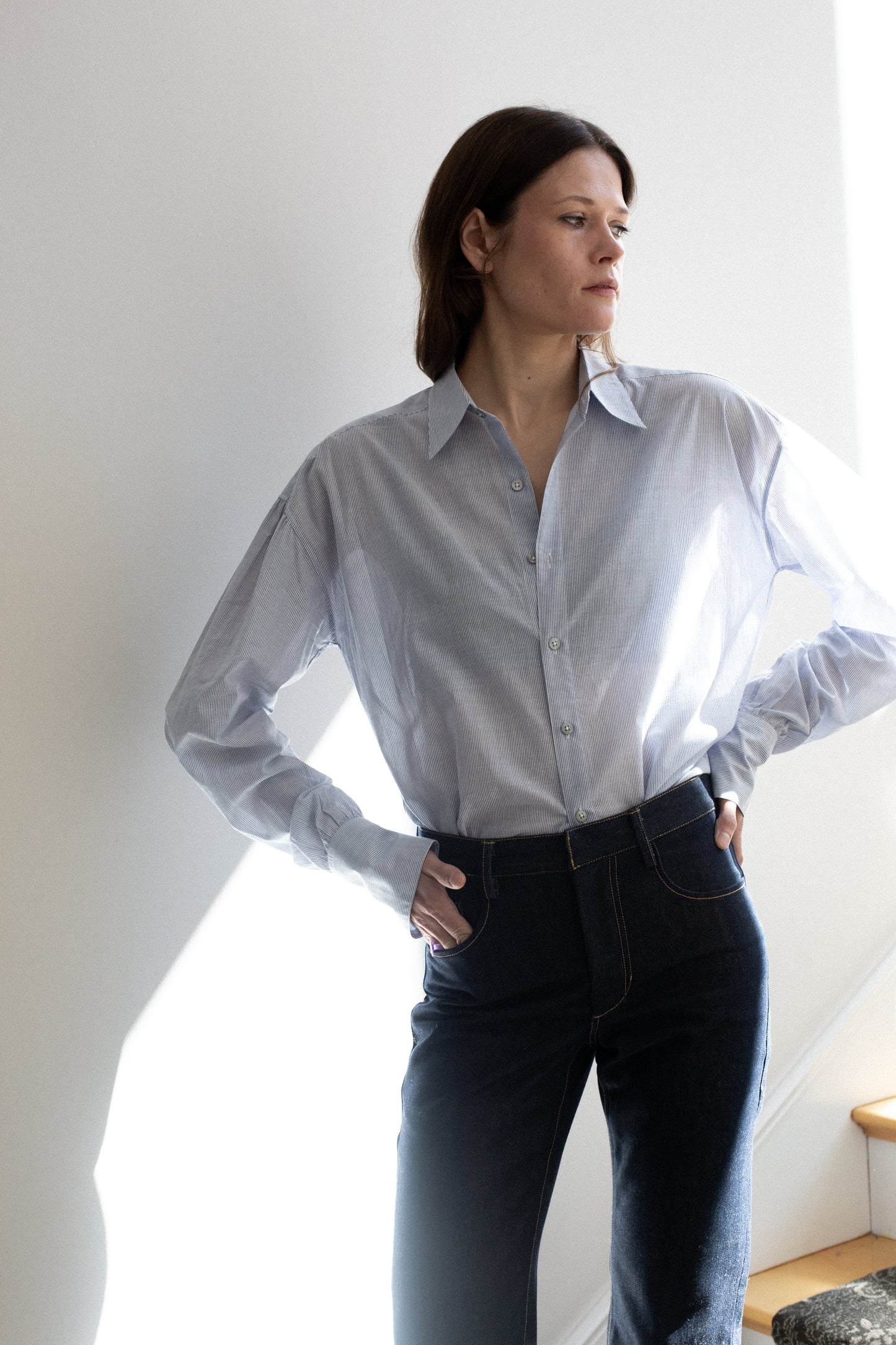Arc Blue Pin Stripe Shirt