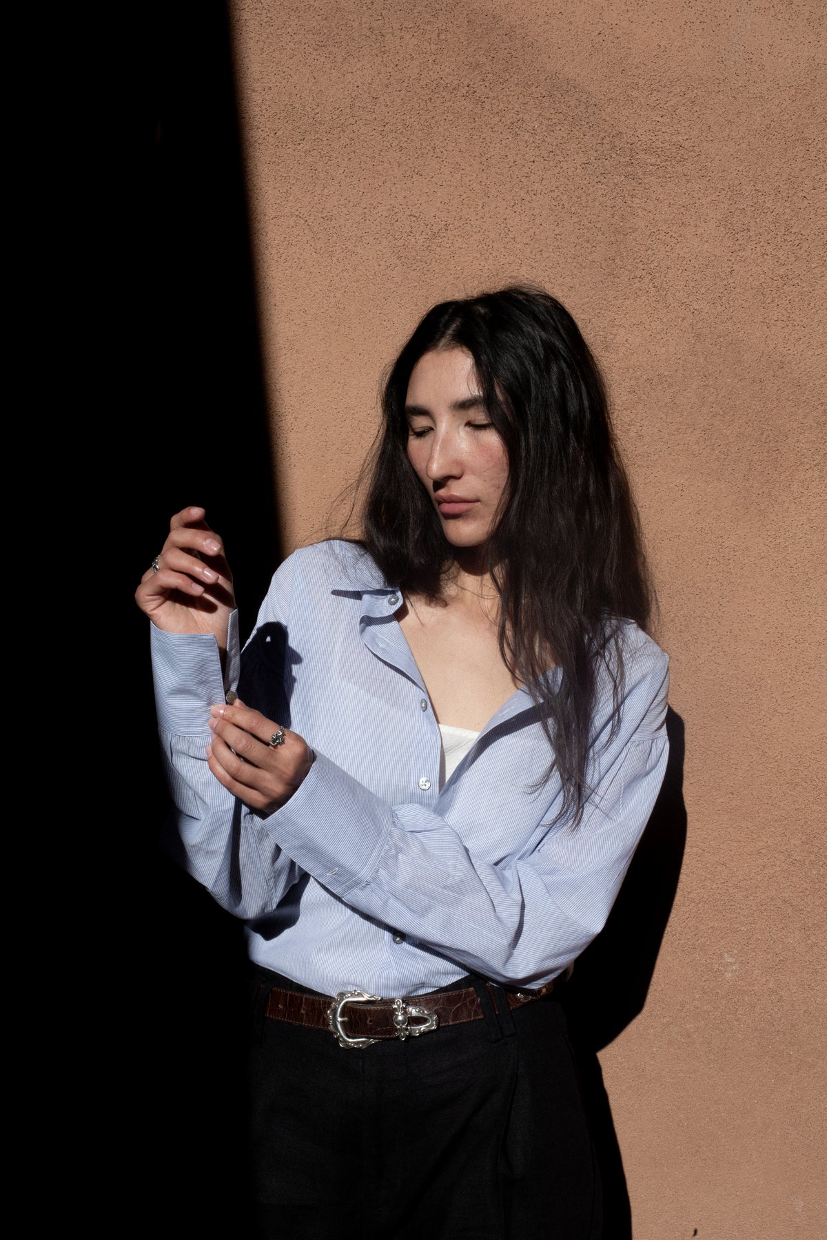 Arc Blue Pin Stripe Shirt